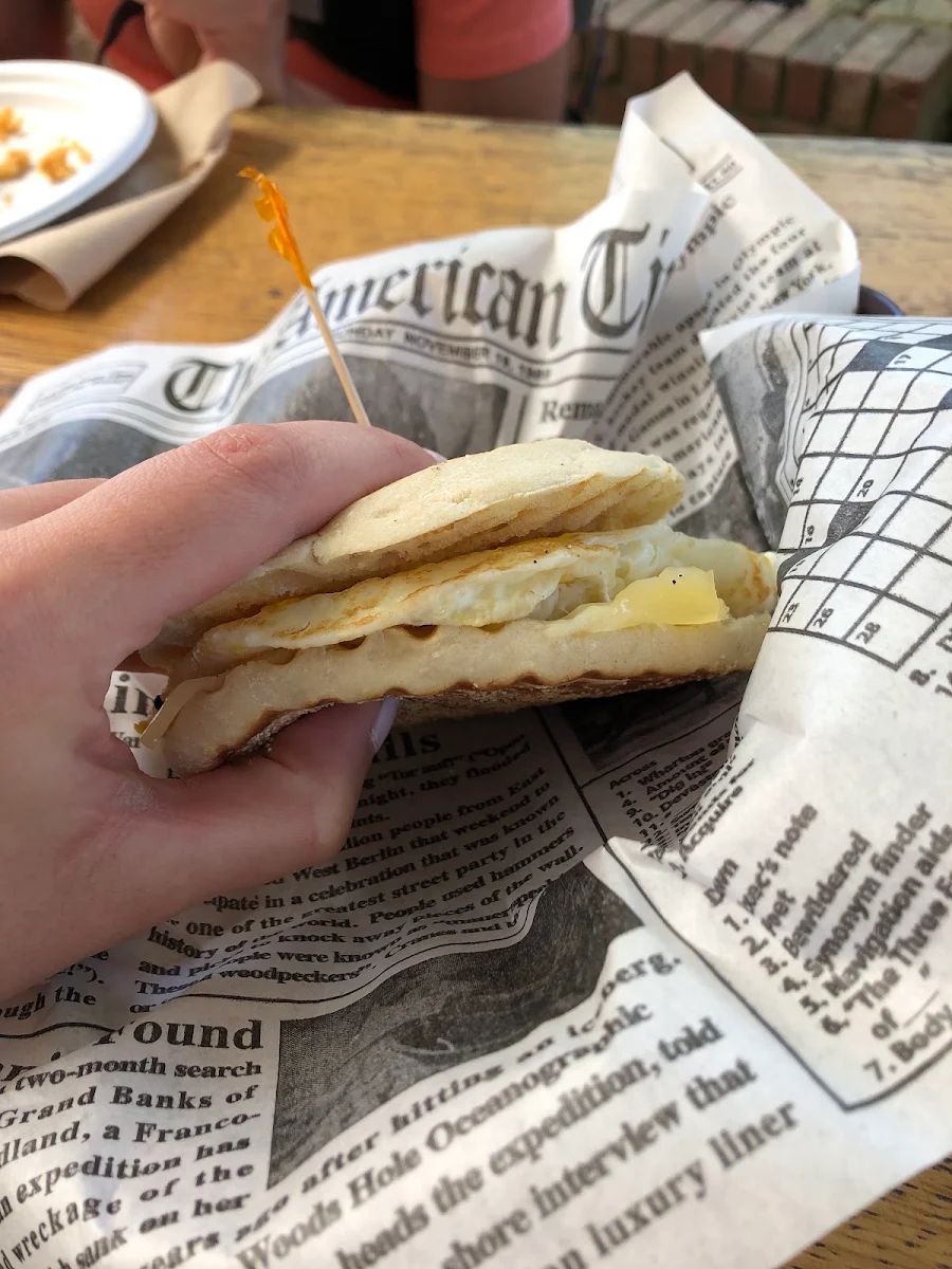 Egg Sandwich on English Muffin