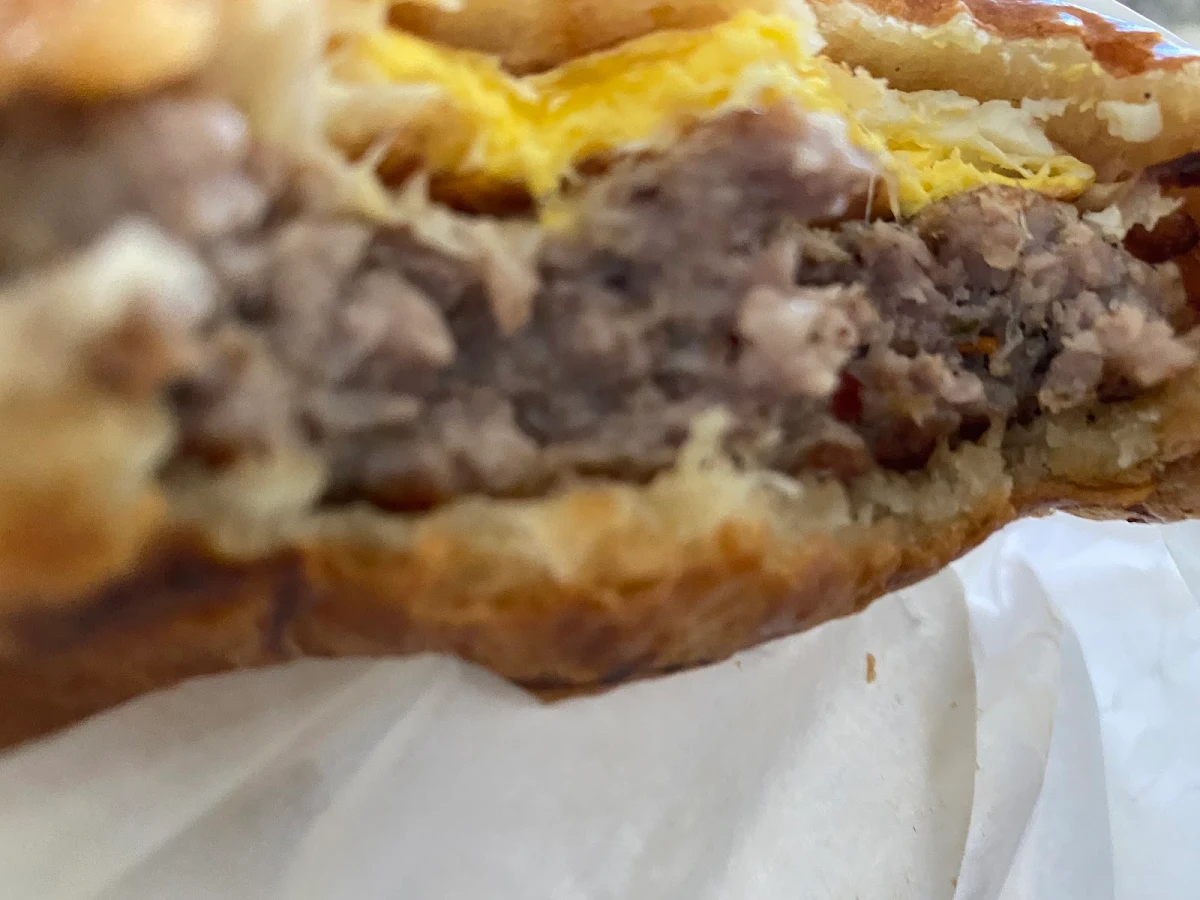 Sausage Egg and Cheese Croissant