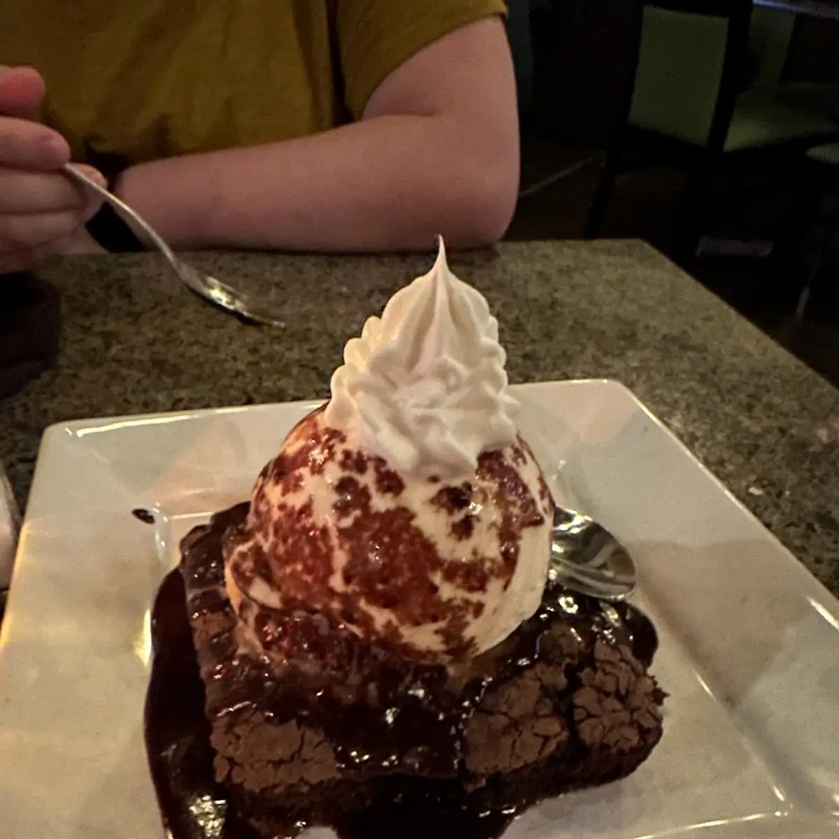 Brownie with Peanut Butter