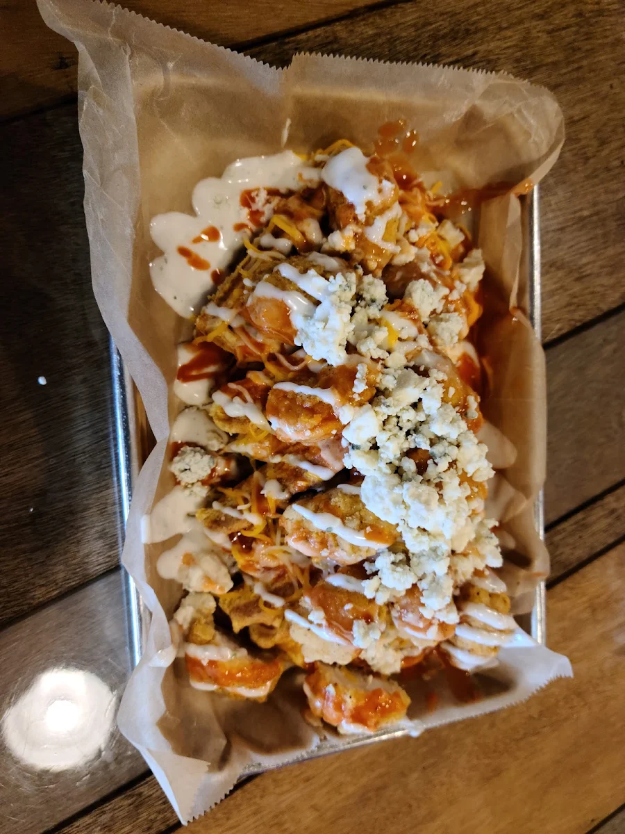 Buffalo Chicken Waffle