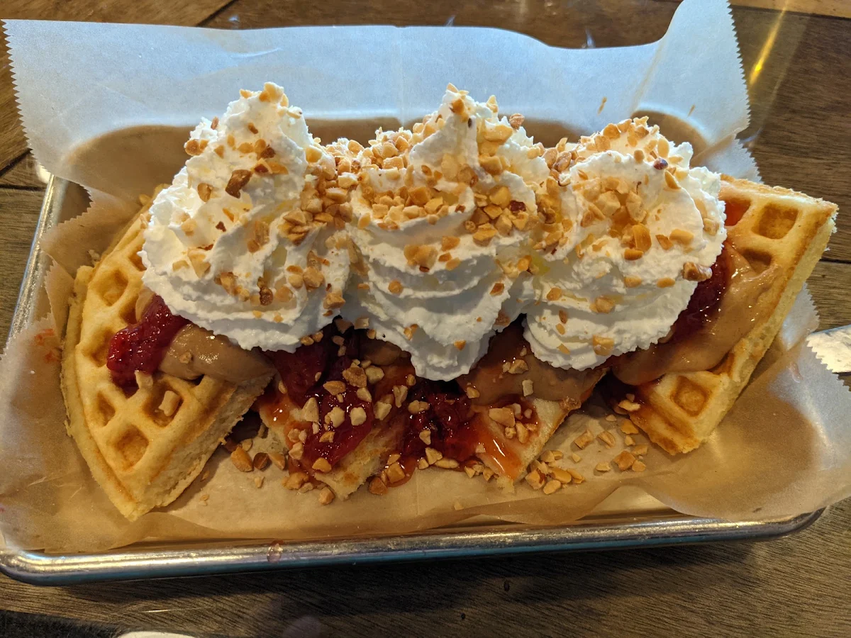 Cinnamon Roll Waffle