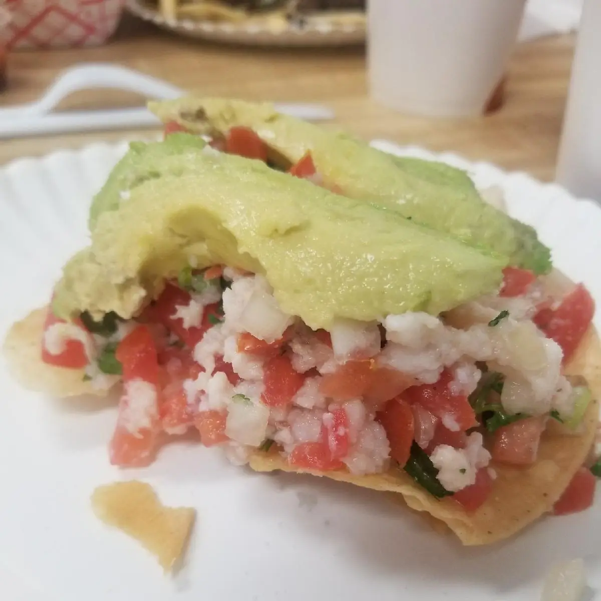 Ceviche Tostada