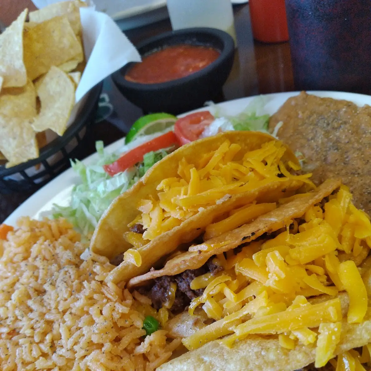 Beef Taco Plate