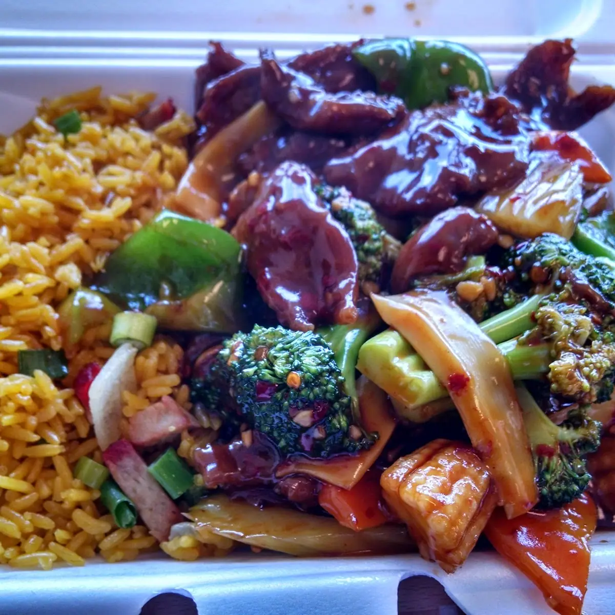 Beef with Hot Garlic Sauce
