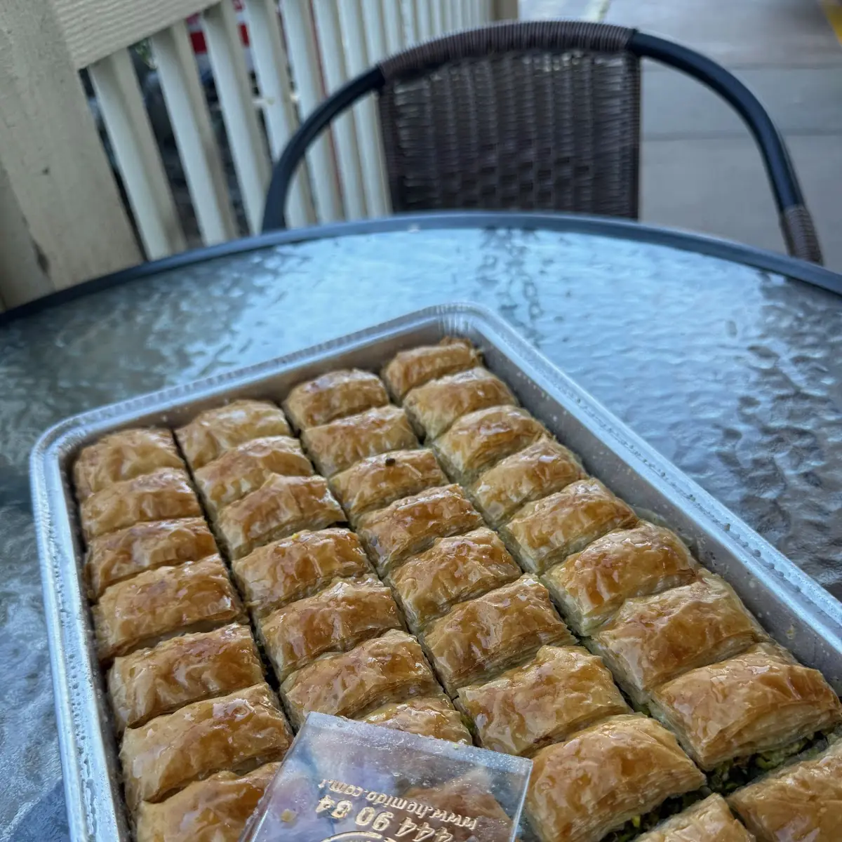 Turkish Baklava Limited Time Only