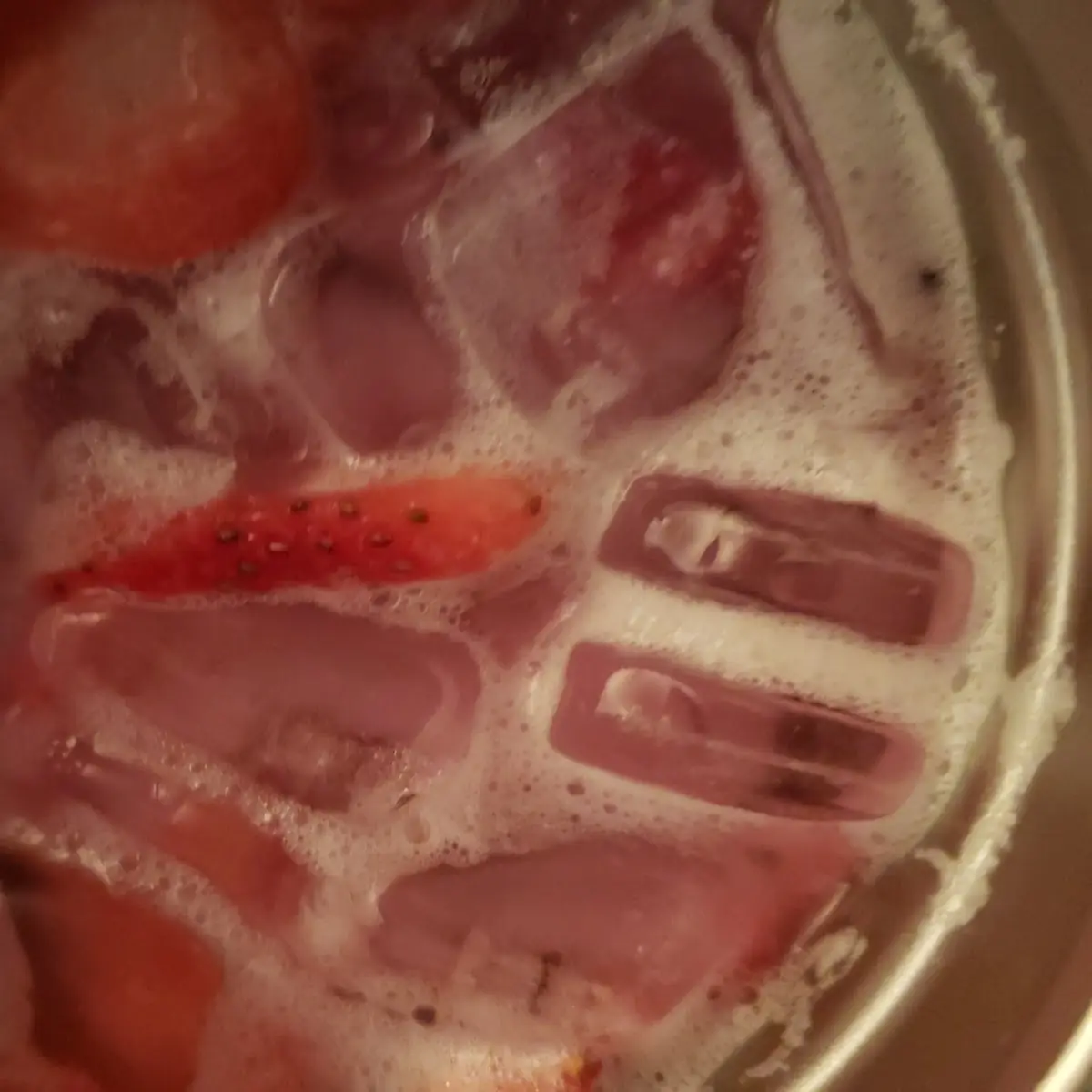 Pink Drink with Dragon Fruit Inclusion