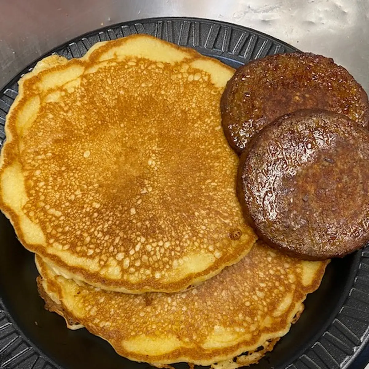 Pancakes and Sausage