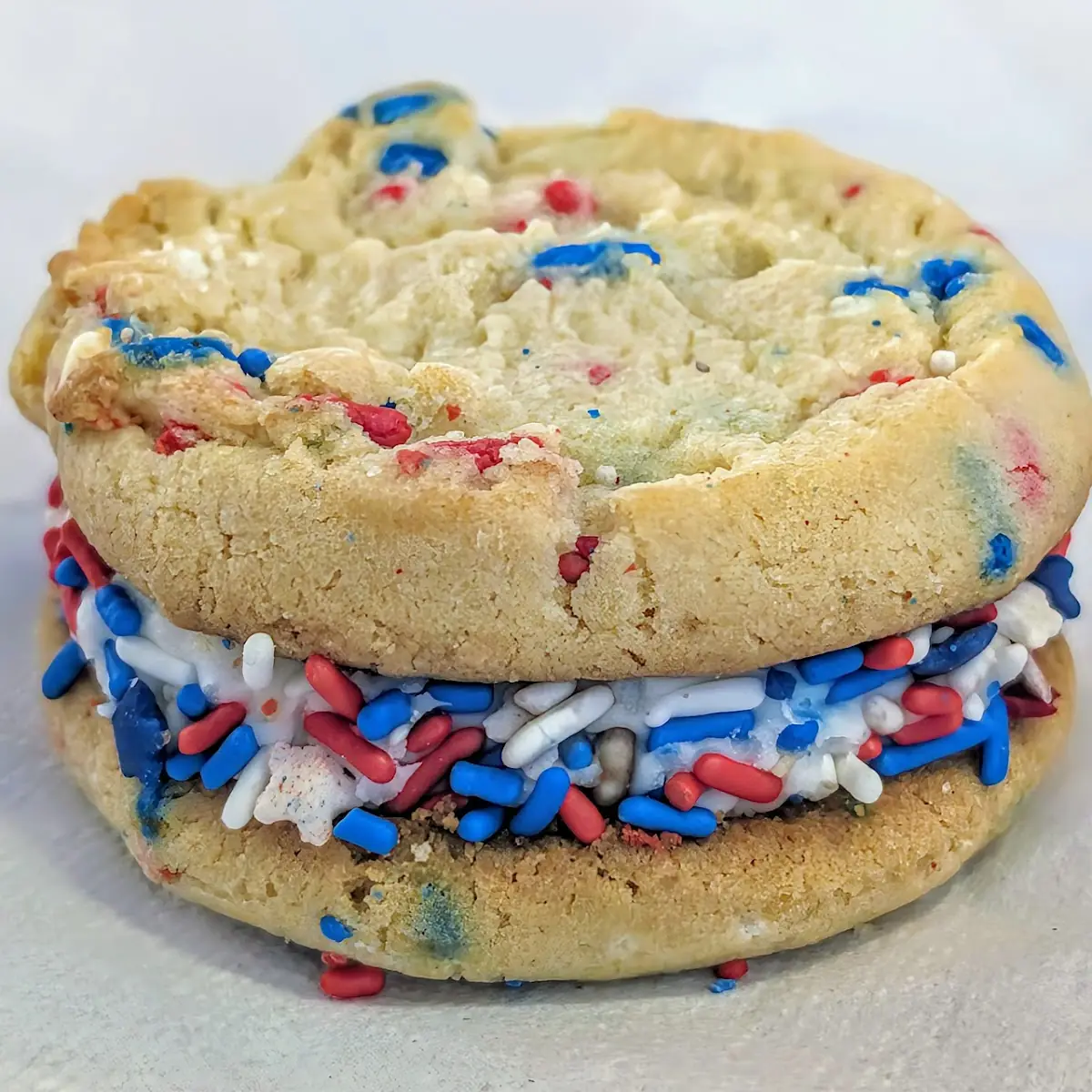 Confetti Cookie Sandwich