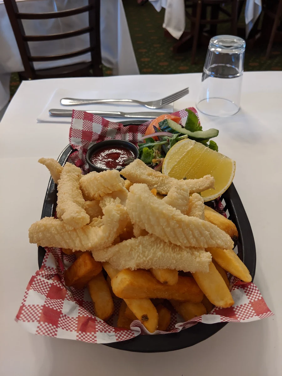 Kids Calamari and Chips
