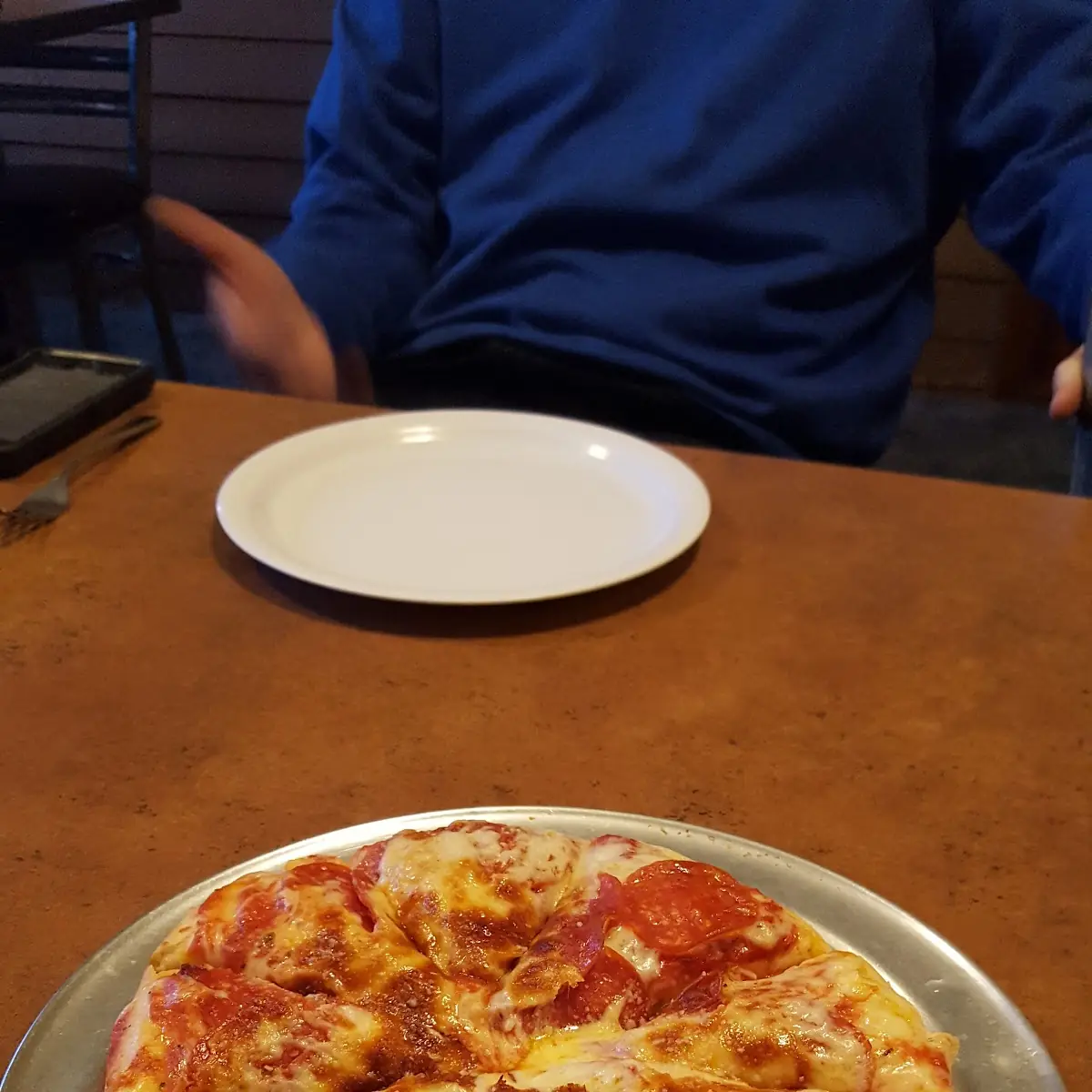 Pepperoni and Extra Cheese Pizza