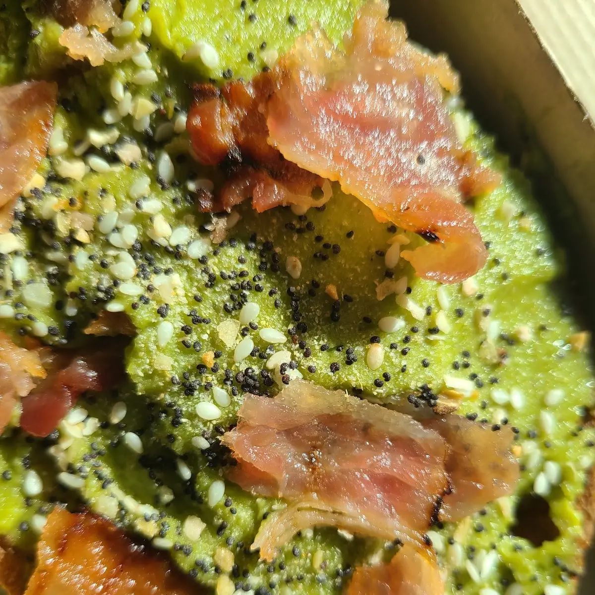 Avocado Toast Add Bacon