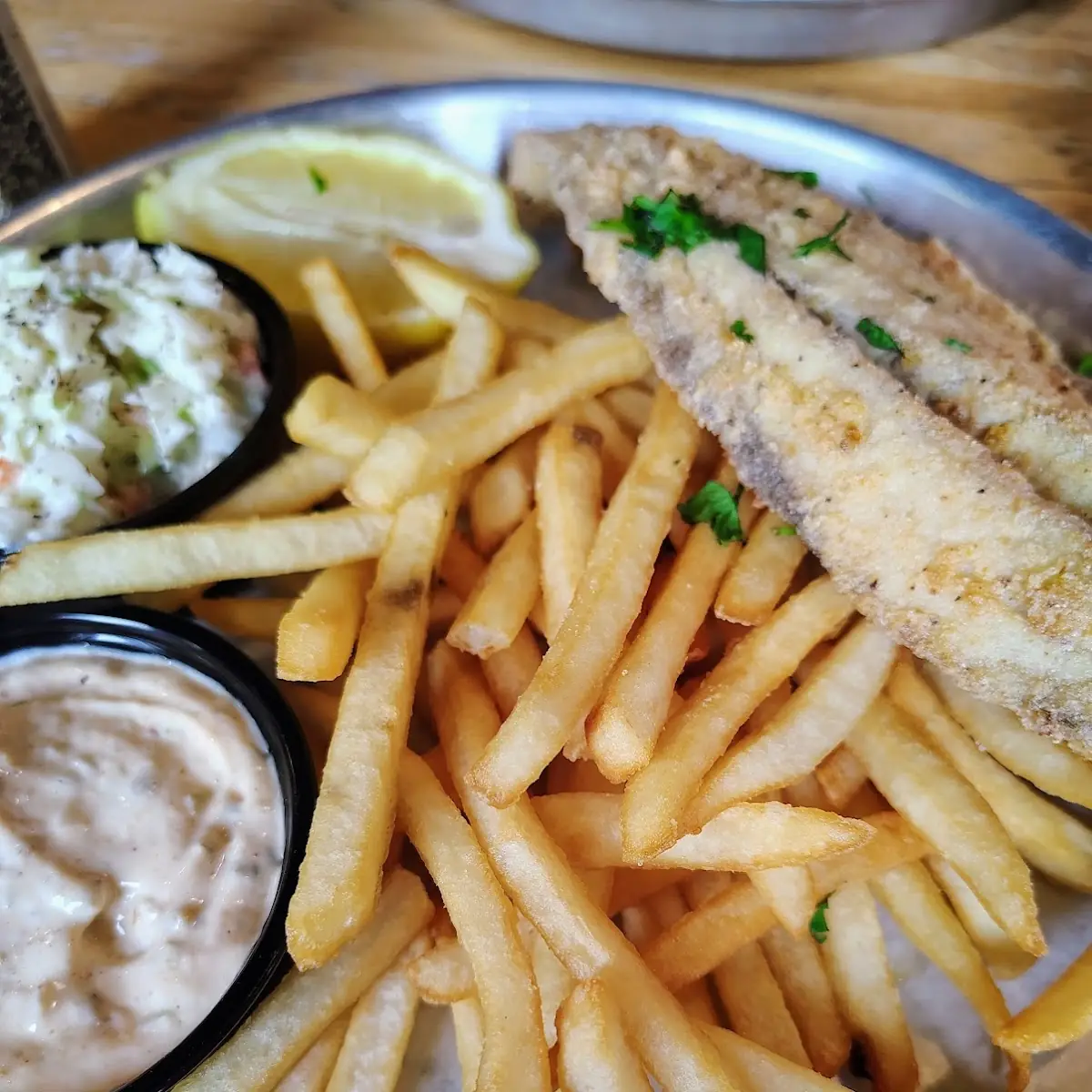 Southern Fried Fish and Chips