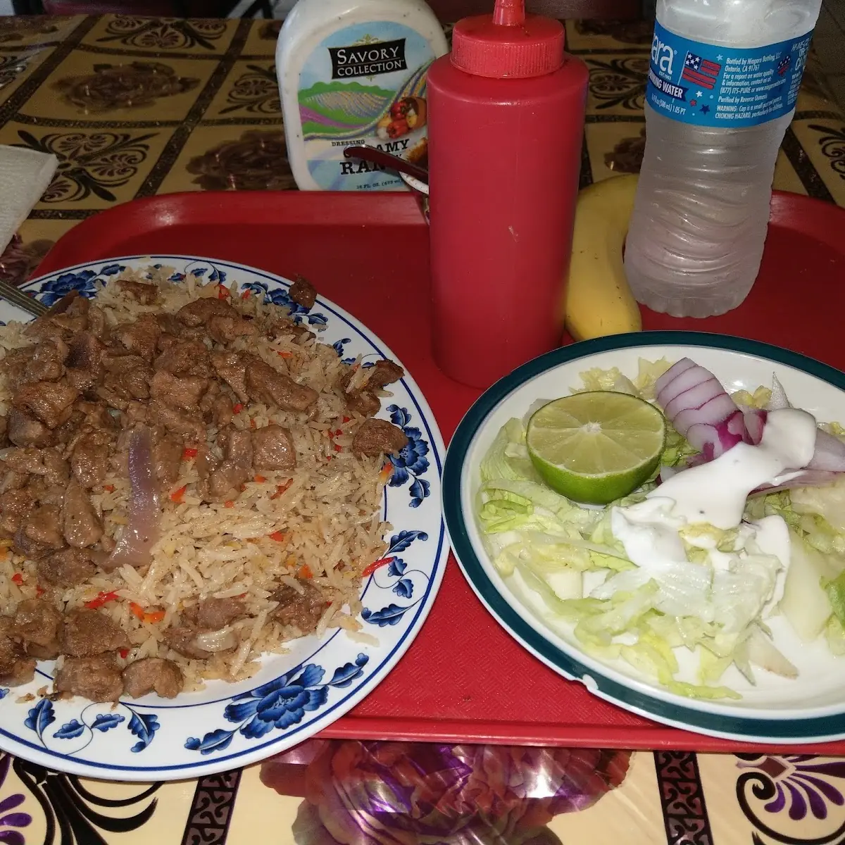Chicken over Rice