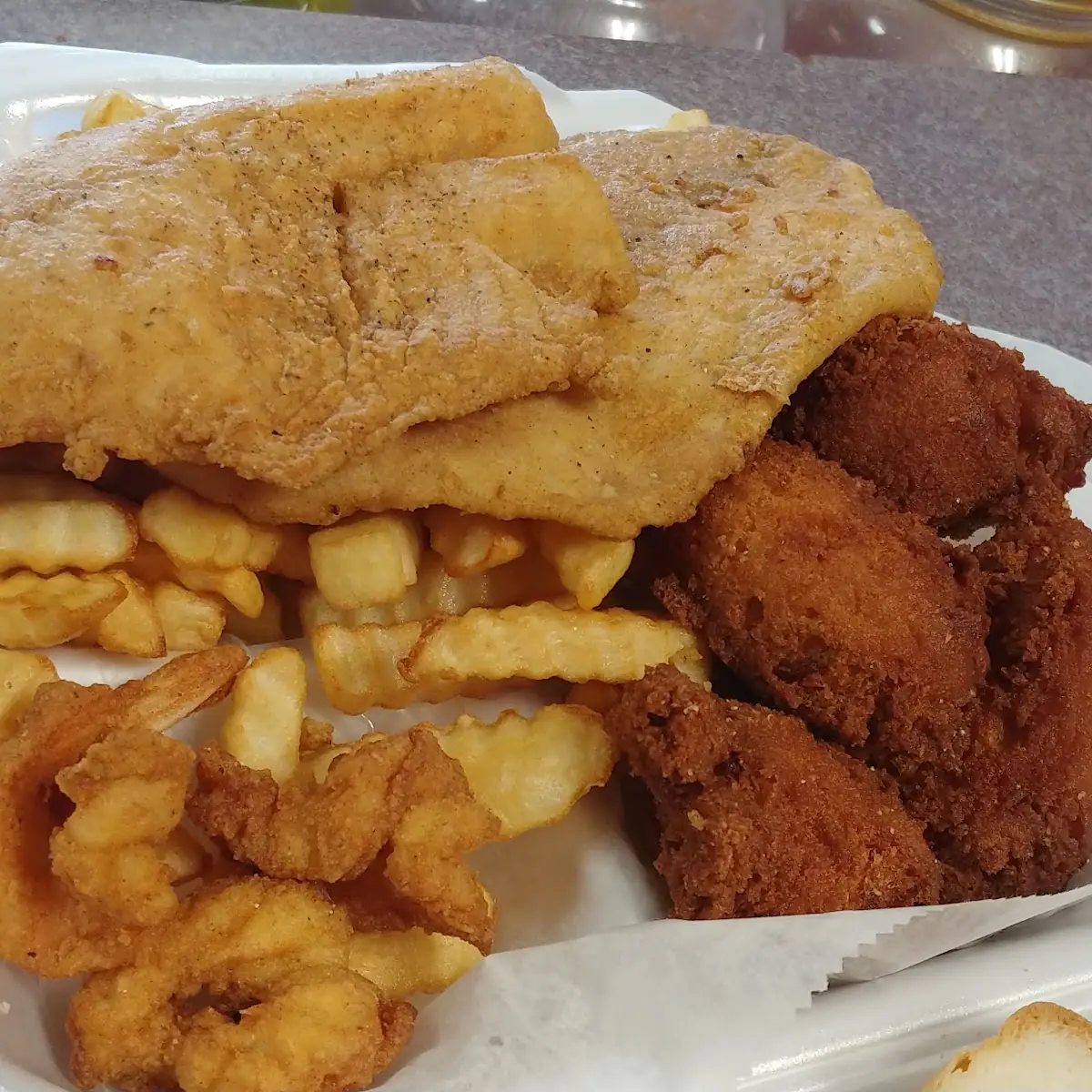 Fried Tilapia Dinner