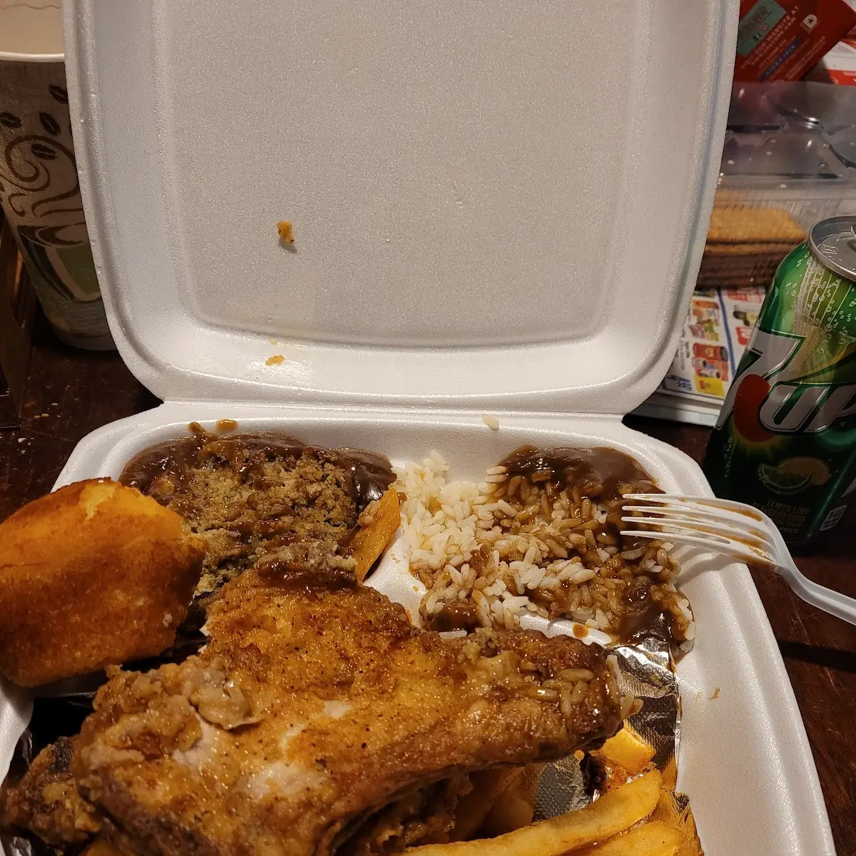 Fried Pork Chop Dinner