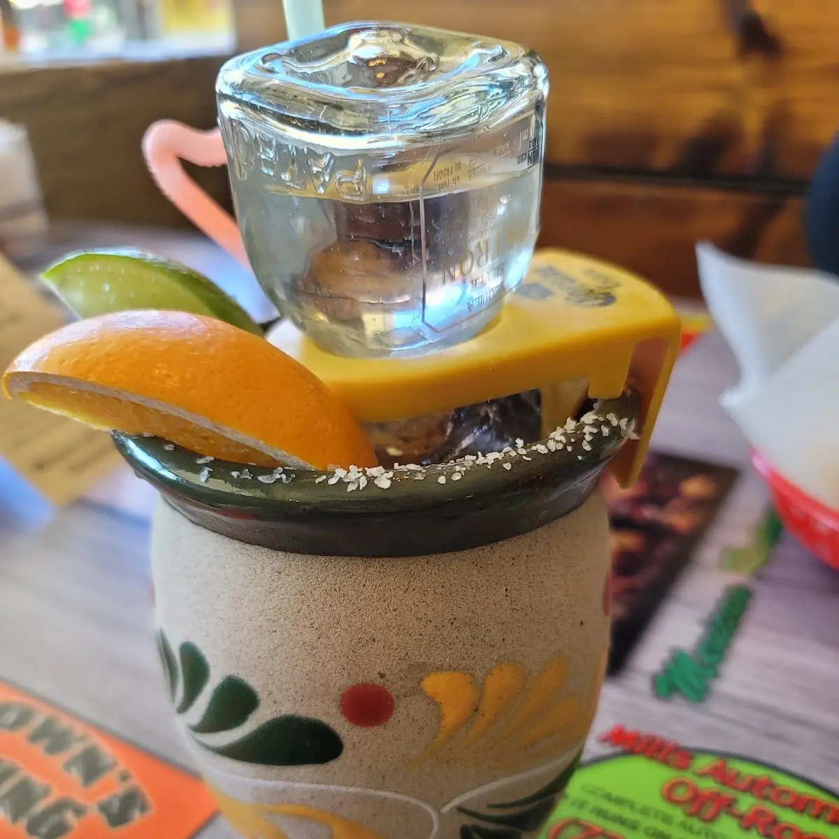 Top Shelf Margarita on the Rocks