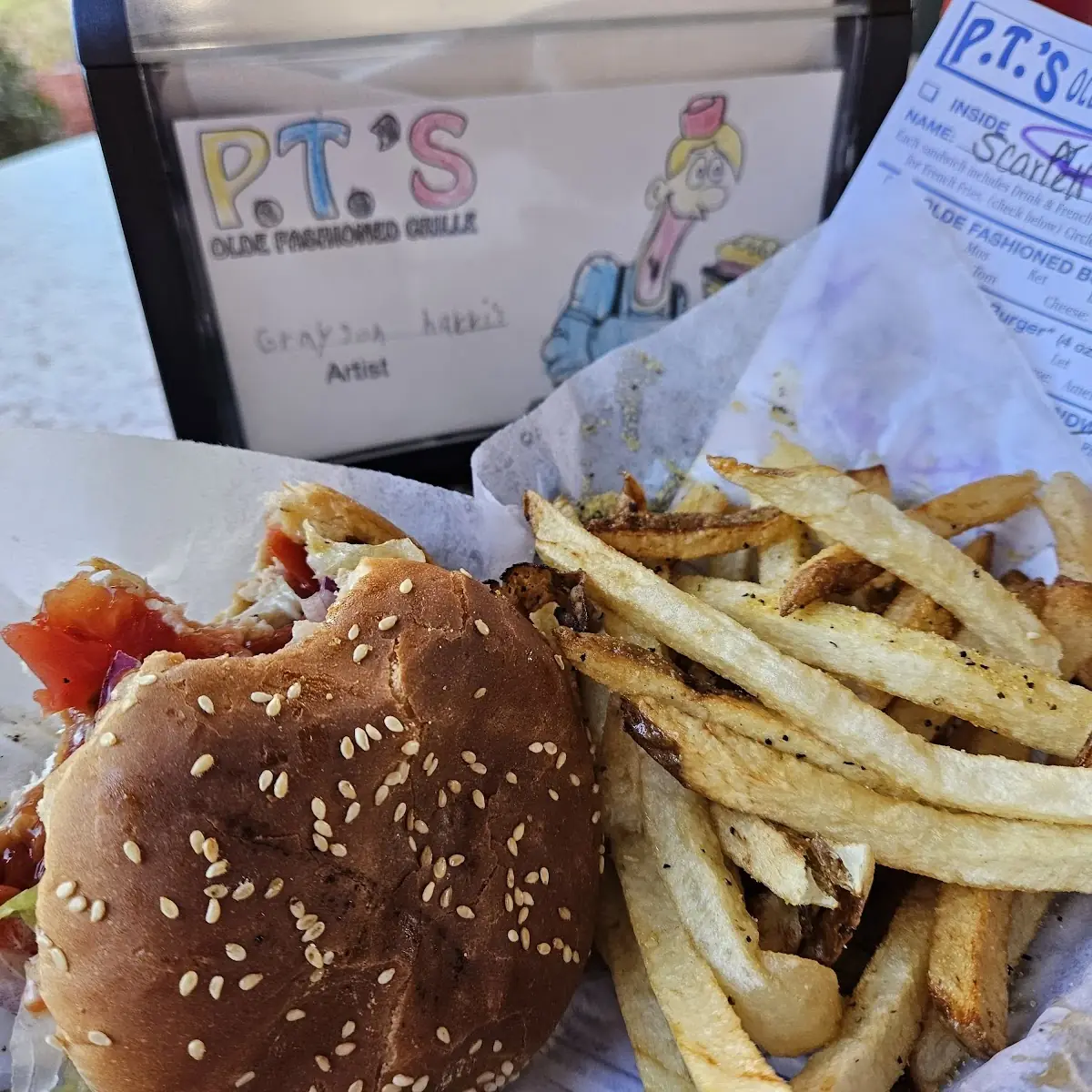 P T Burger