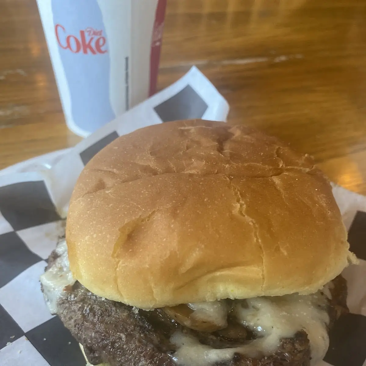 Pop's Double Cheeseburger