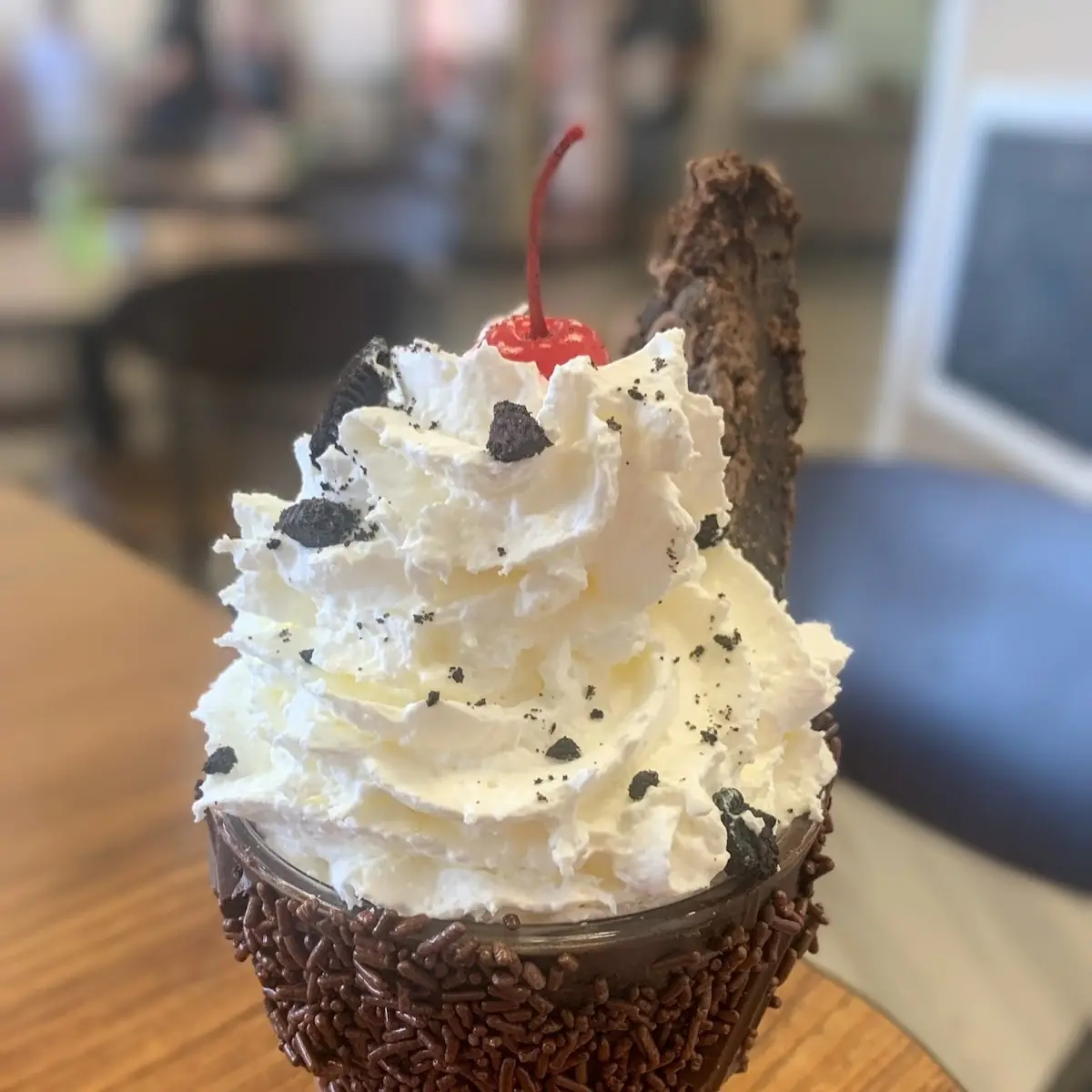 Chocolate Milkshake w Brownie