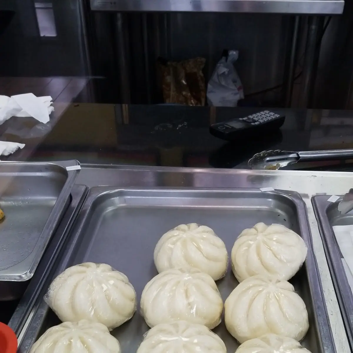 Banh Bao GA Steamed Chicken Bun