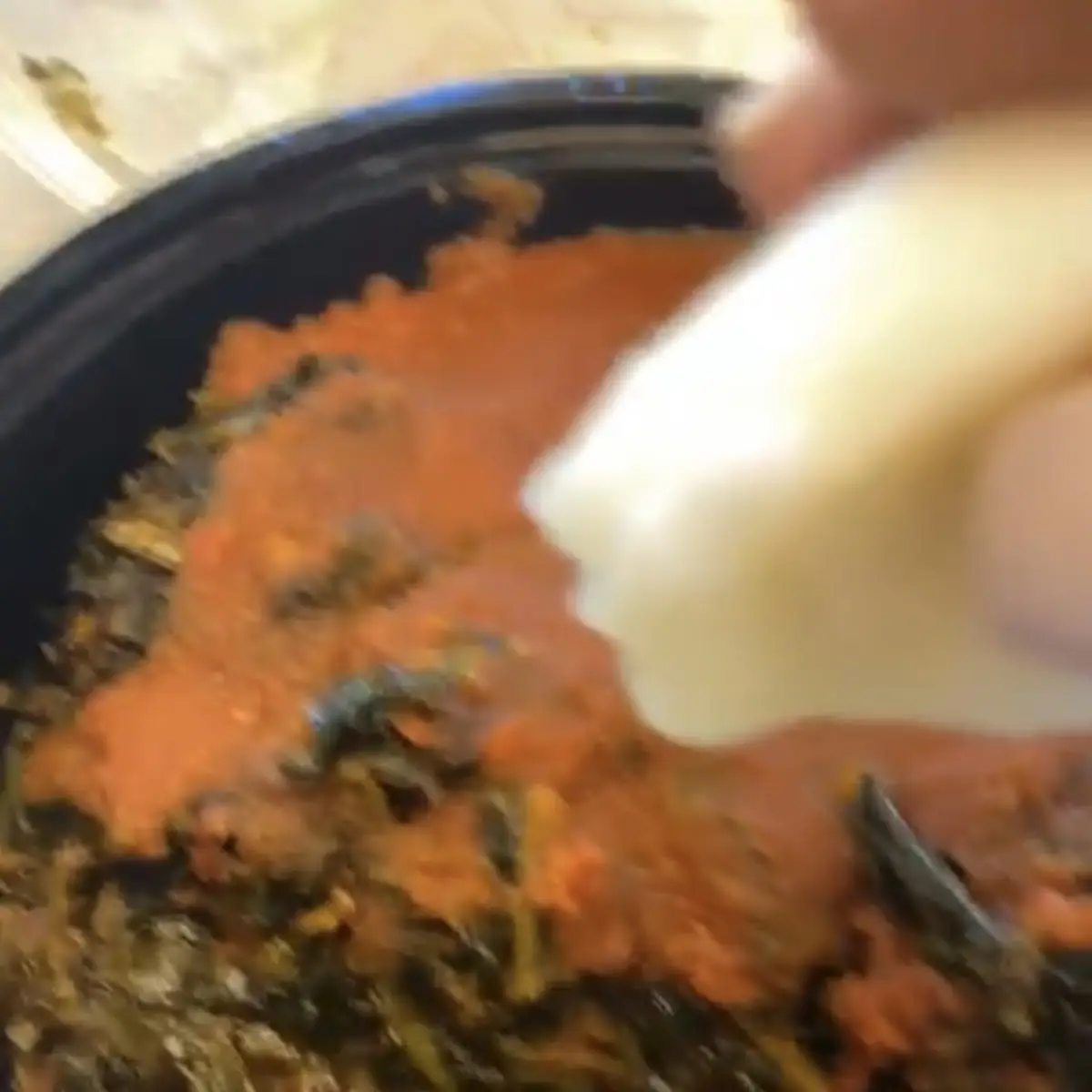 Efo Riro & Pounded Yam