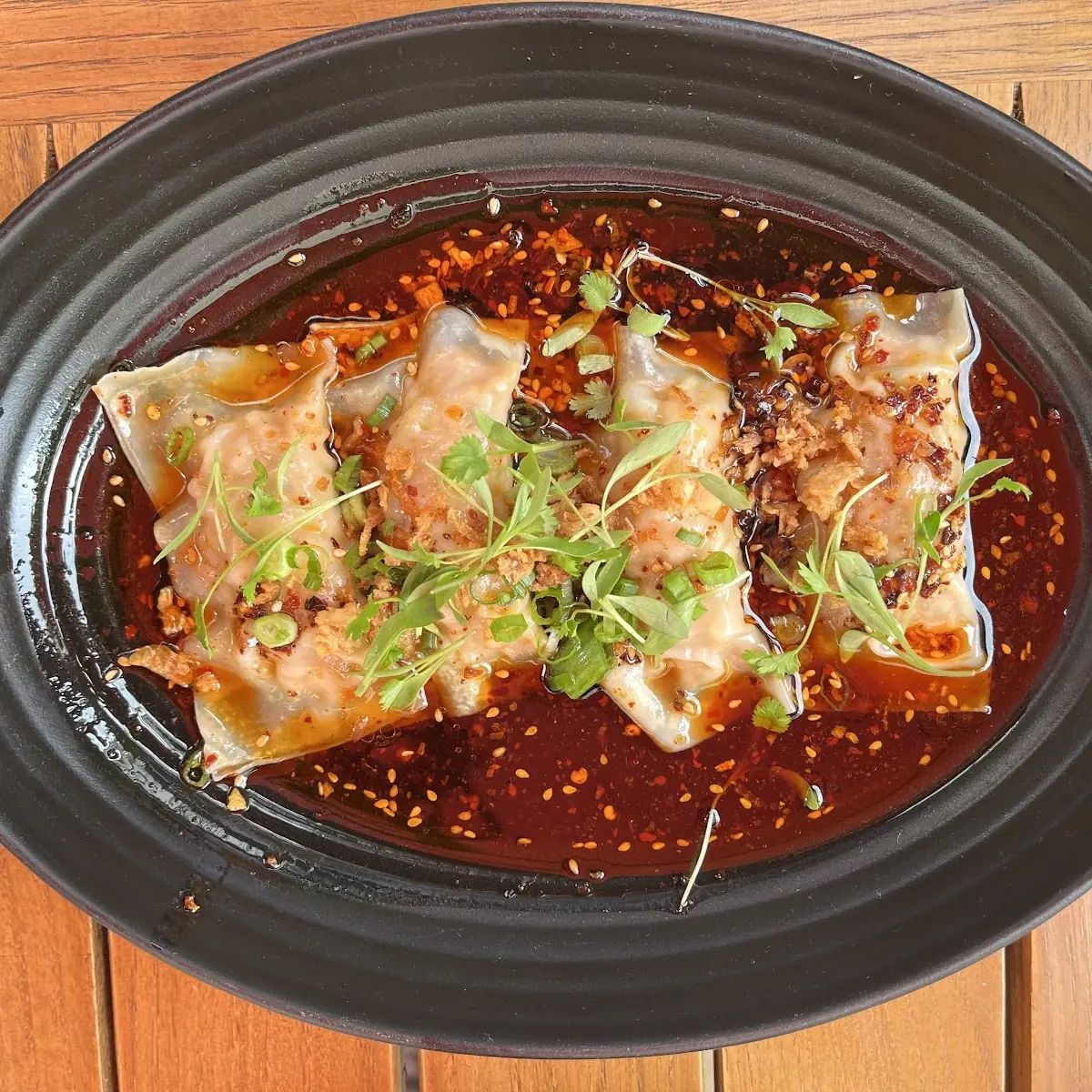 Soy Chili Dumplings