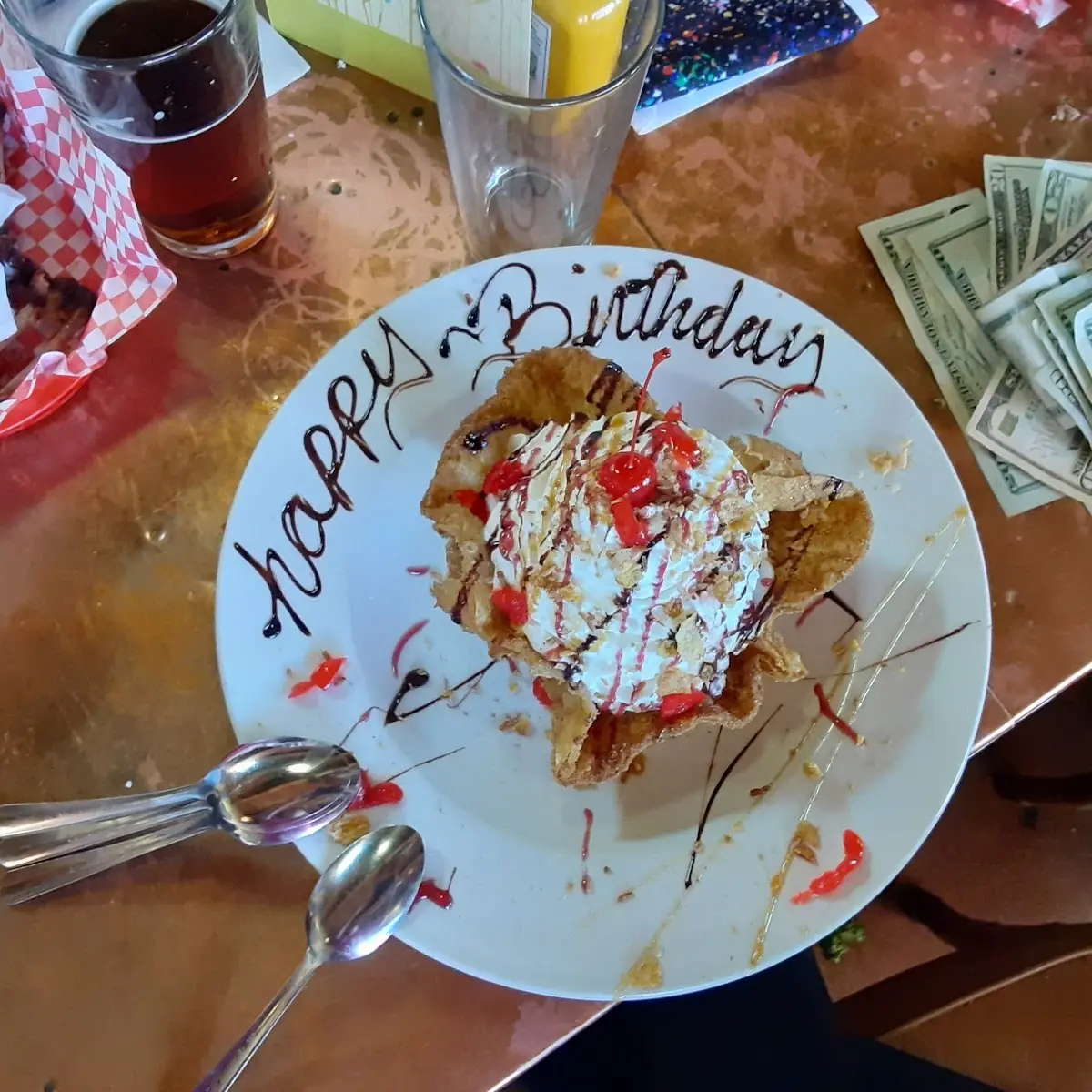 Happy Birthday Dessert