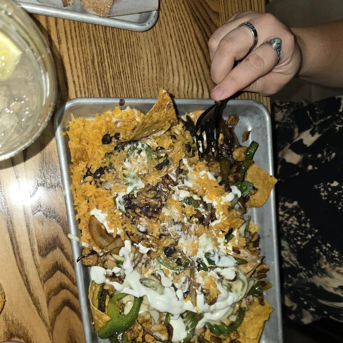 Nachos Supreme with Chicken
