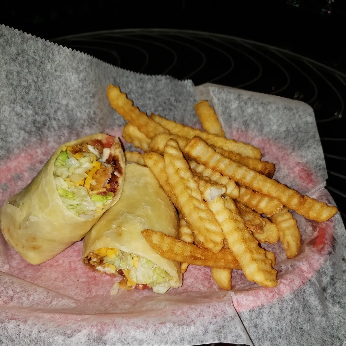 Crunchy Chicken Wrap