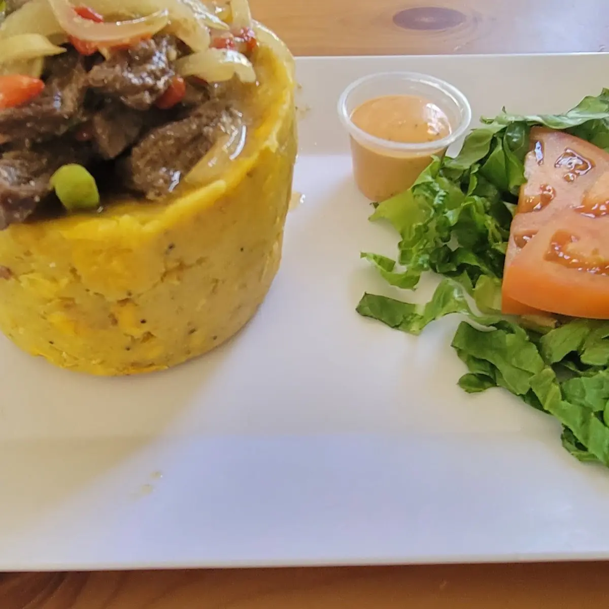 Mofongo Relleno de Churrasco