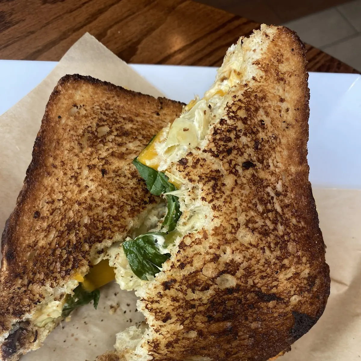 Greens Grilled Cheese