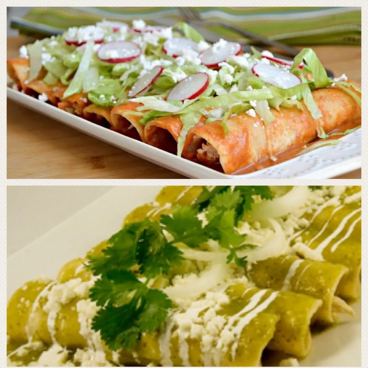 Tacos Dorados de Pollo