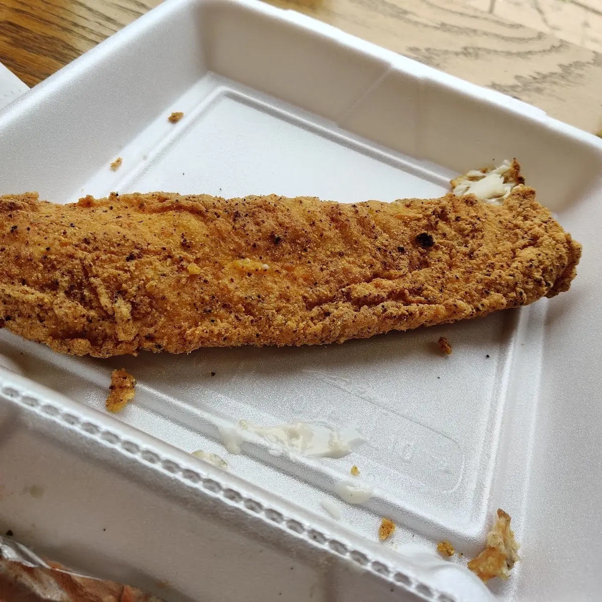 Big Fish Sandwich + 3 Wings
