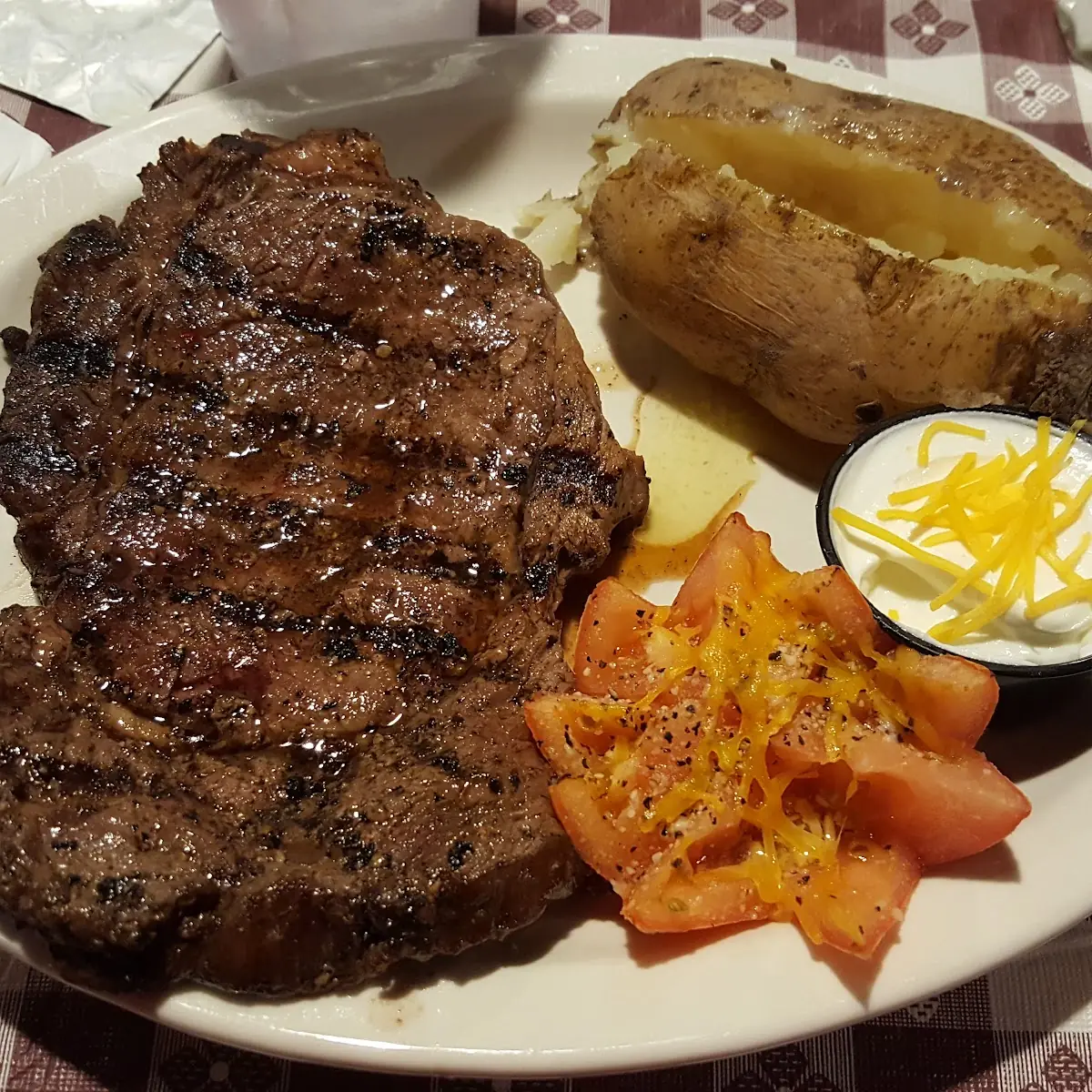 Ribeye Steak Dinner
