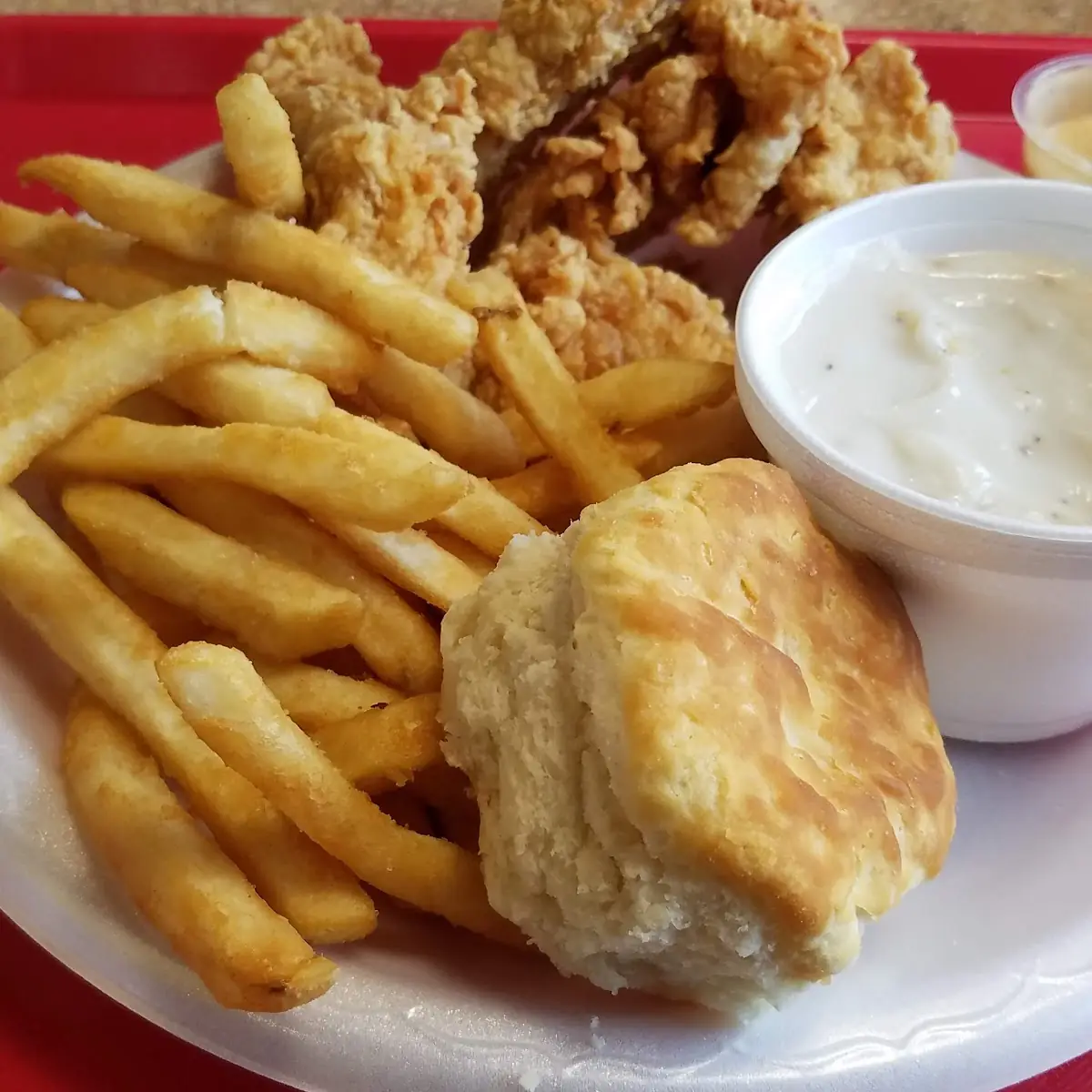 Chicken Strips and Fries