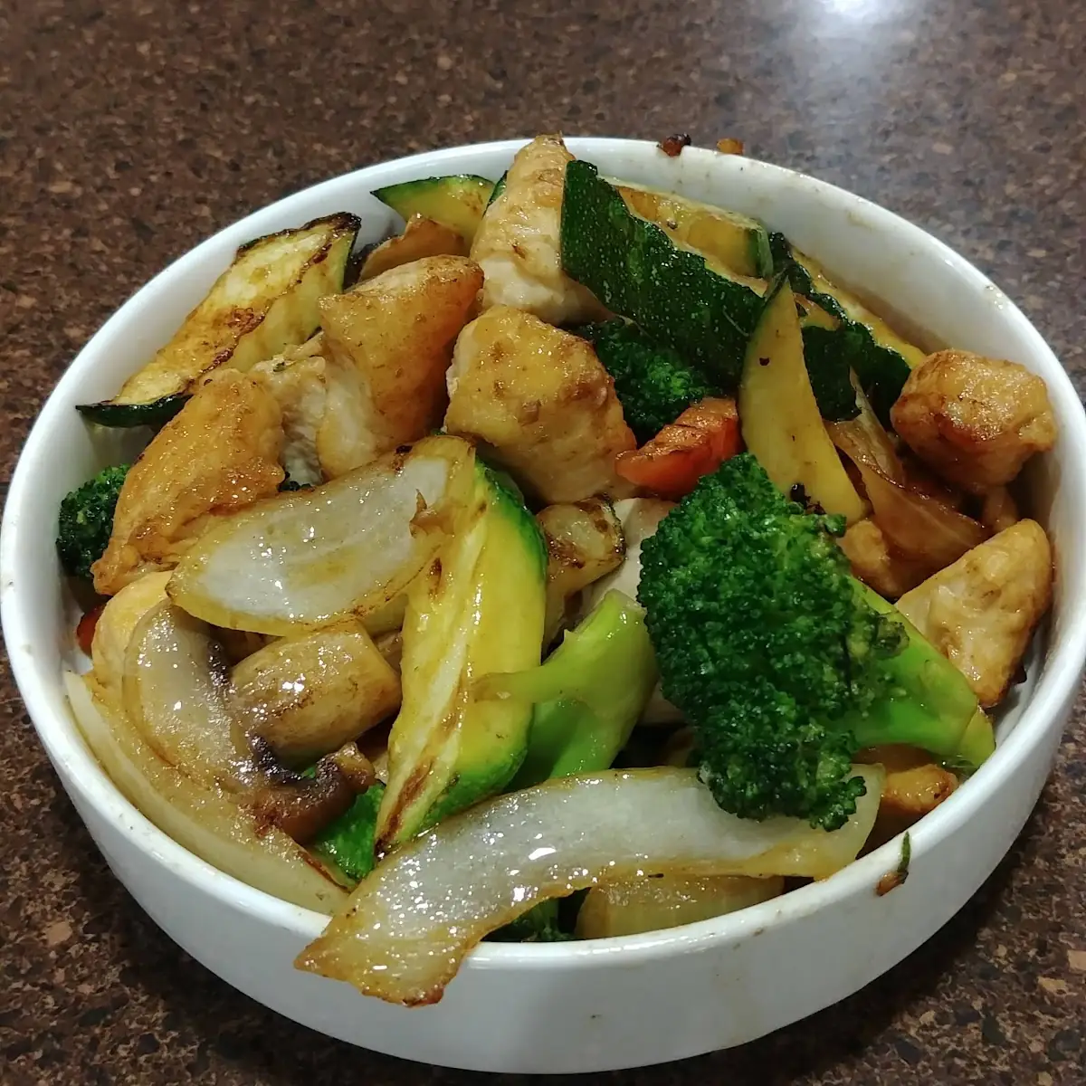 Chicken with Mixed Vegetables
