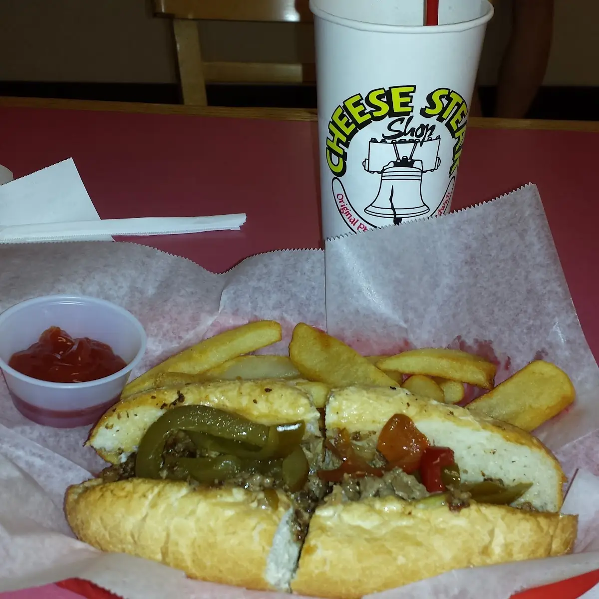 Philly Cheesesteak with Grilled Onions