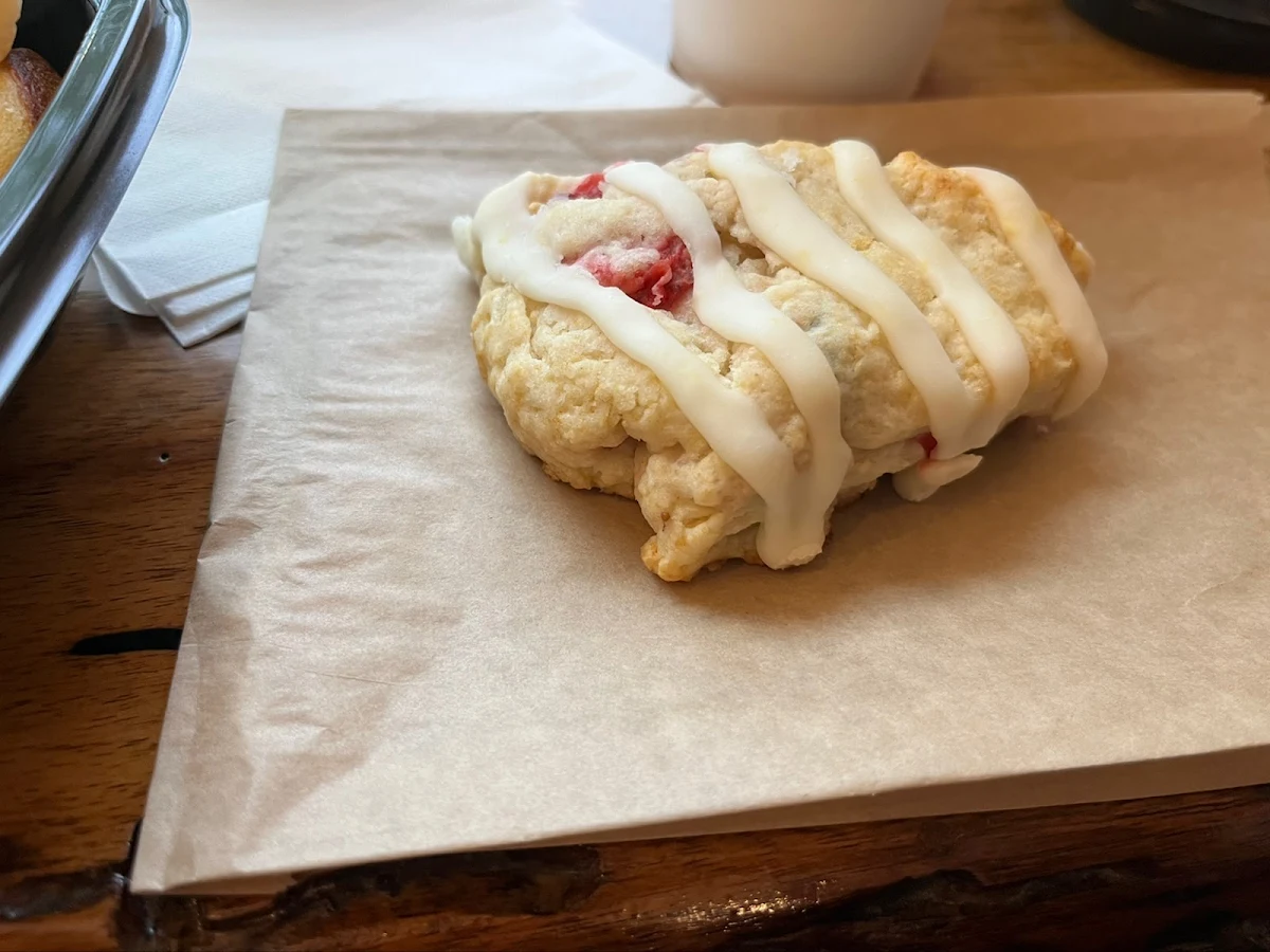 Strawberry Basil Scone
