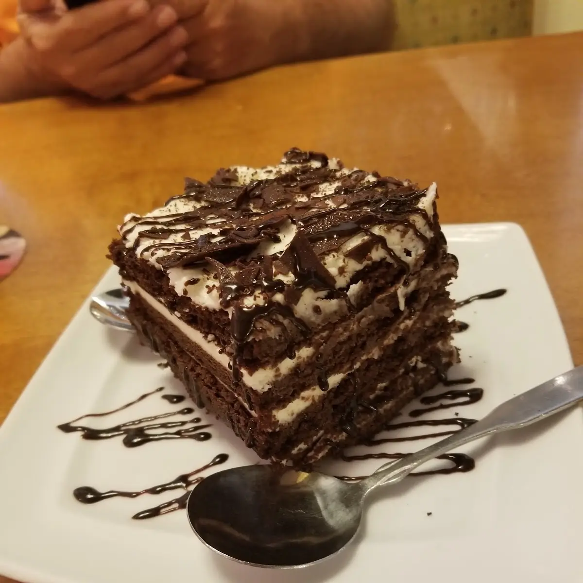 Chocolate Brownie Lasagna