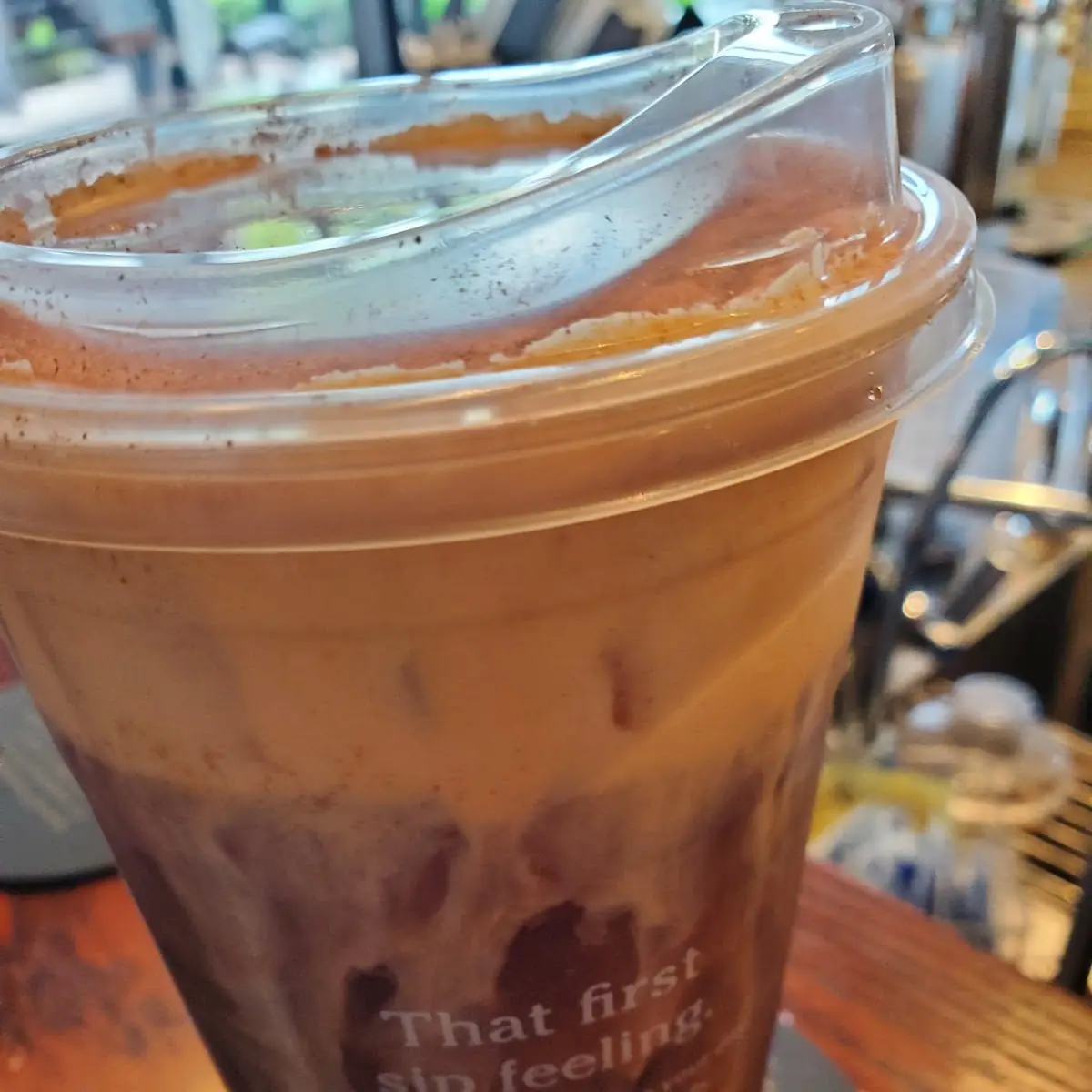 Pumpkin Cold Brew with Pumpkin Sweet Cold Foam
