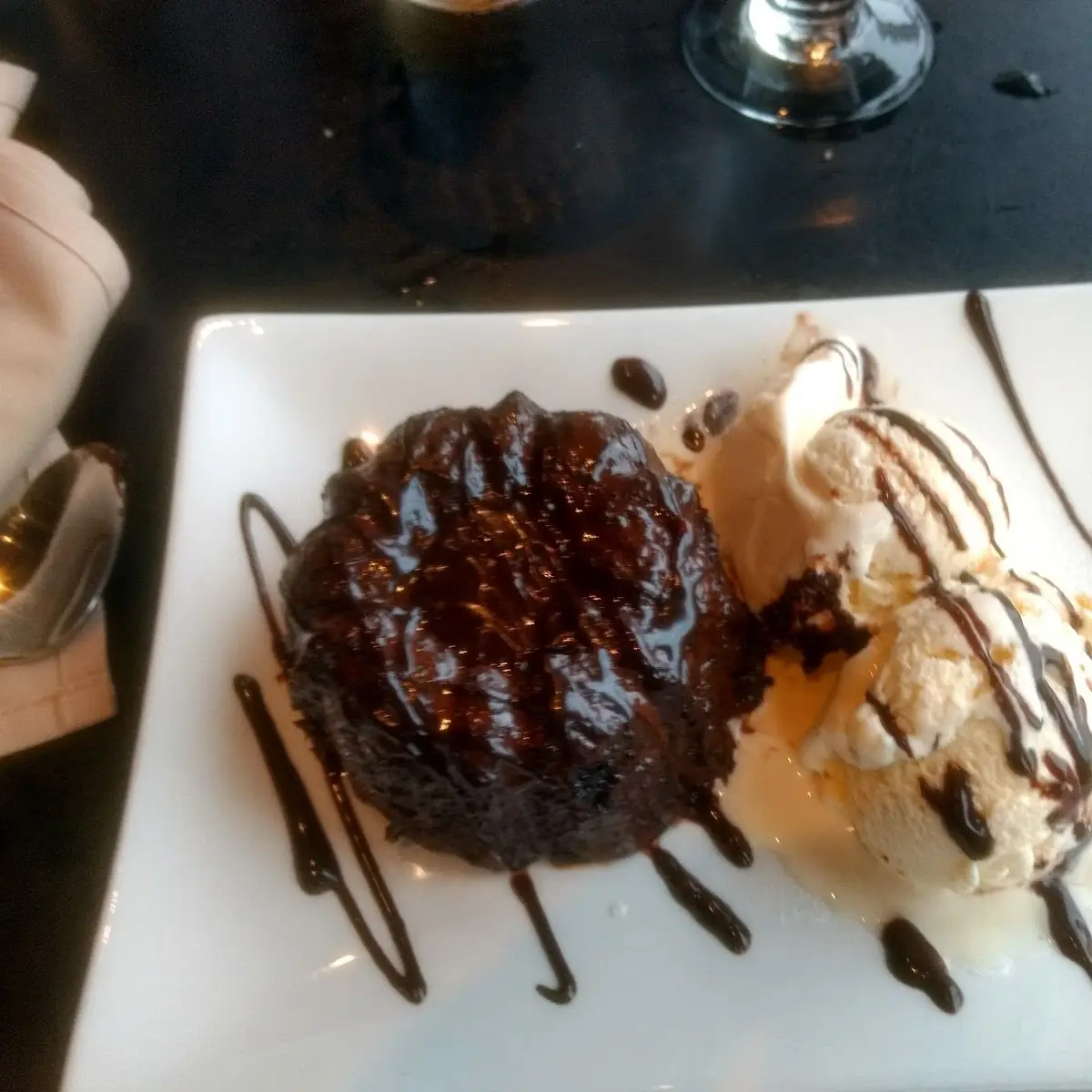 Lava Cake Ala Mode