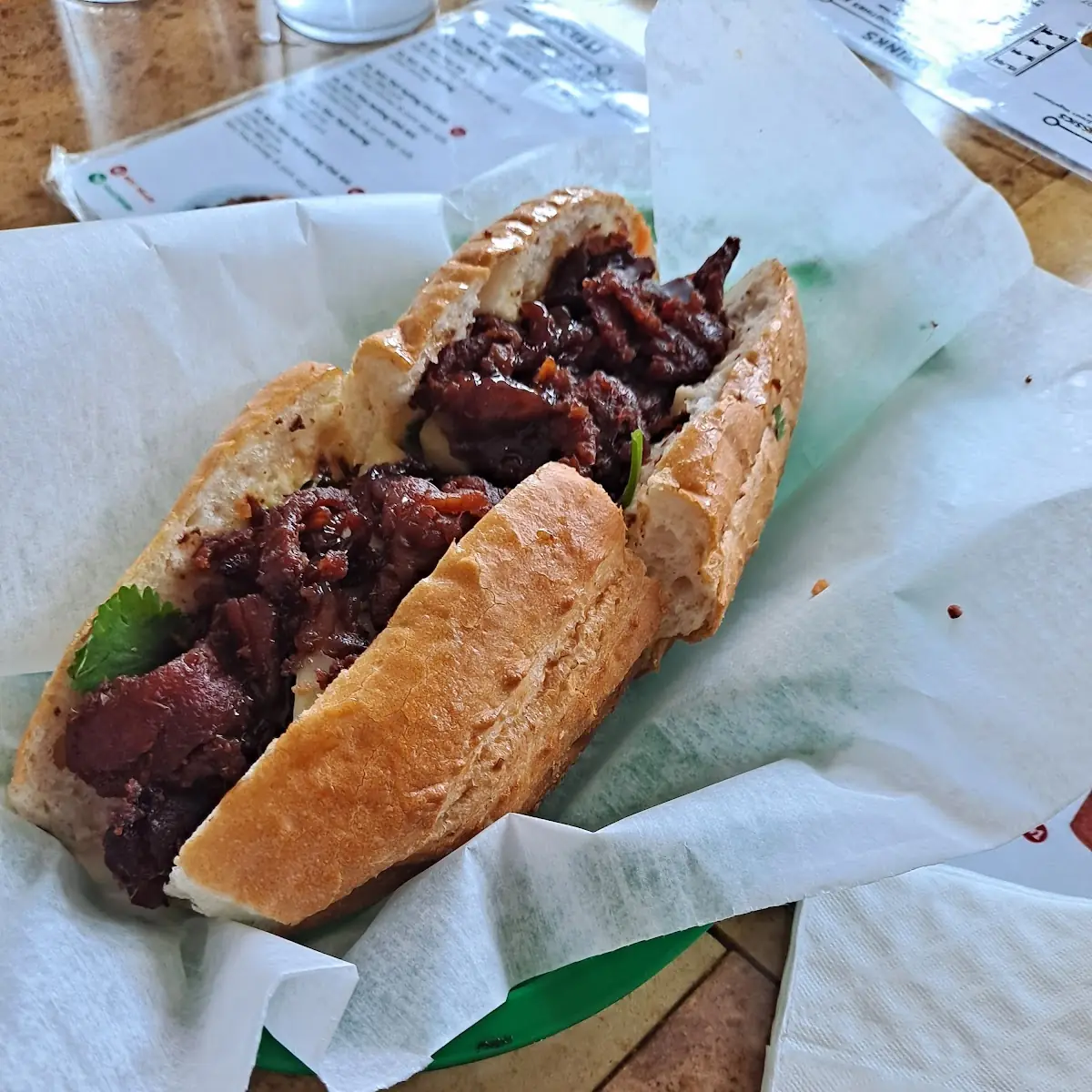 B2 BBQ Pork Banh MI
