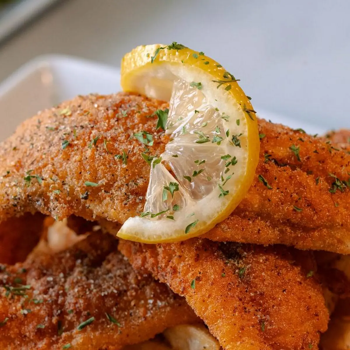 Catfish Fillet with Fries