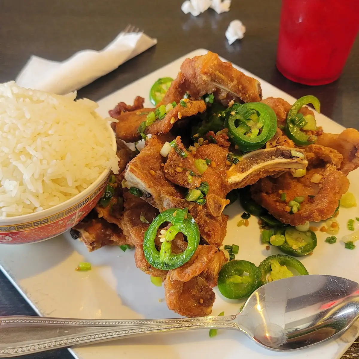 Salt and Pepper Pork Chop