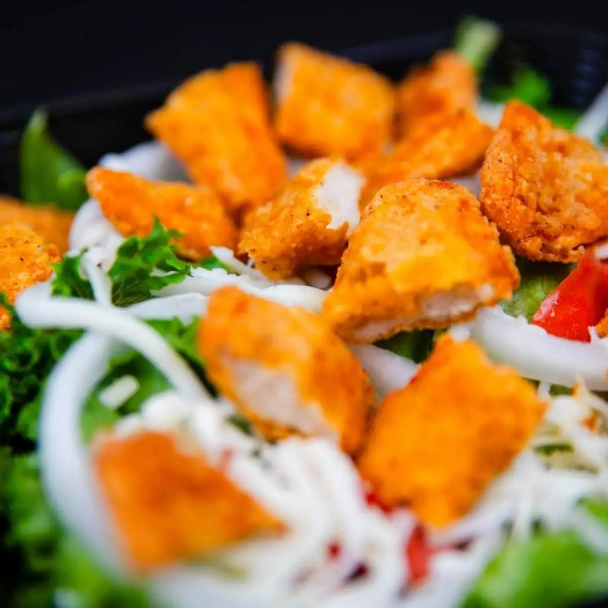 Breaded Chicken Salad