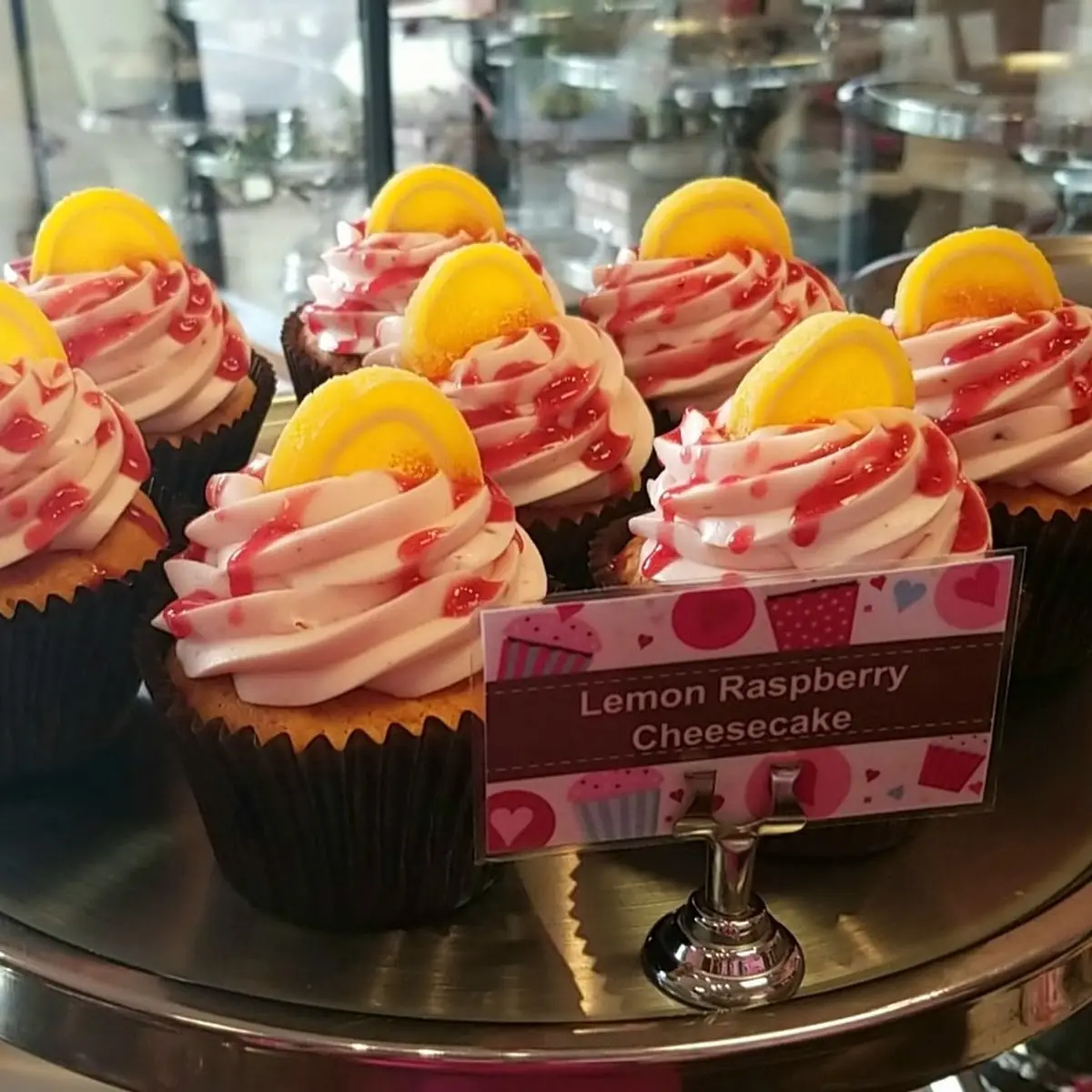 Lemon Raspberry Cheesecake