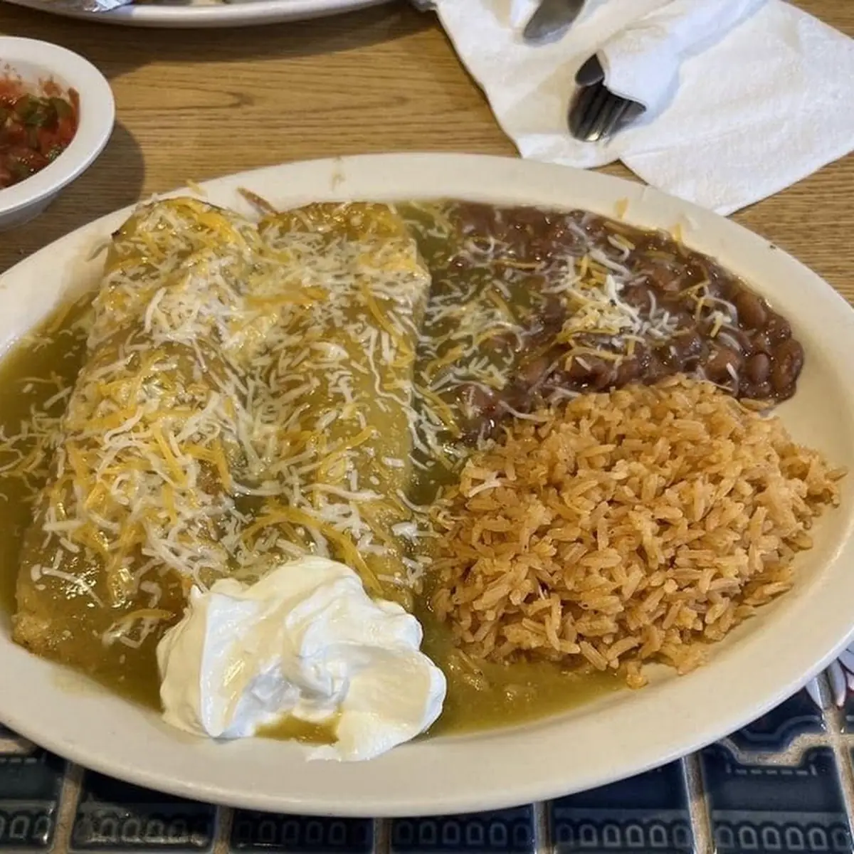 Chile Relleno & Taco or Enchilada