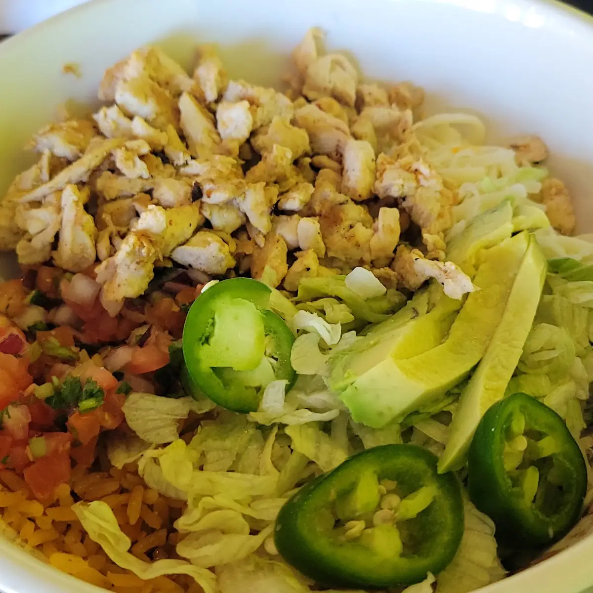 Chicken Mexican Bowl