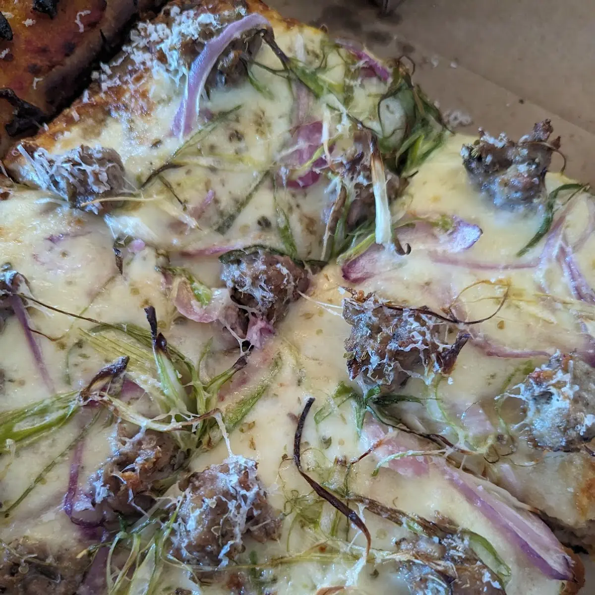 Sausage Pizza