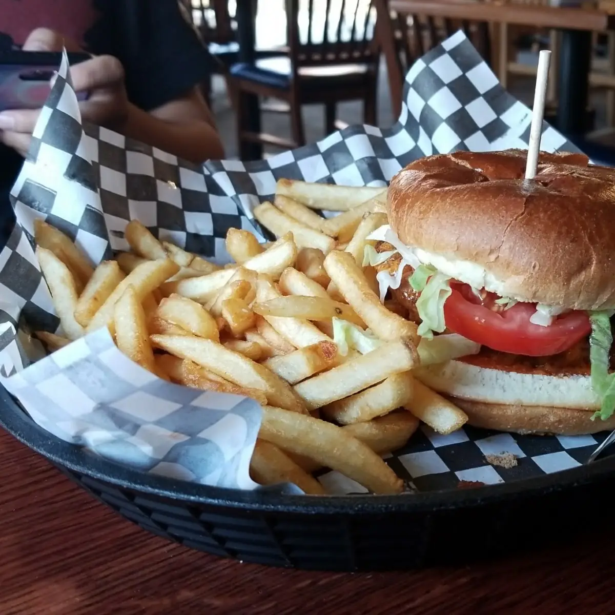 Buffalo Chicken Burger